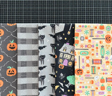 Load image into Gallery viewer, Halloween Village Fat Quarter Bundle by Paintbrush Studios