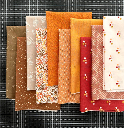 Harvest Fat Quarter Bundle Custom Curated by Sewcial Stitch