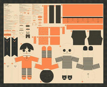 Load image into Gallery viewer, Home Sweet Haunt Doll Panel by Stacy Iest Hsu for Moda Fabrics