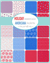 Load image into Gallery viewer, Holiday Essentials Americana Fat Quarter Bundle by Stacy Iest Hsu for Moda Fabrics