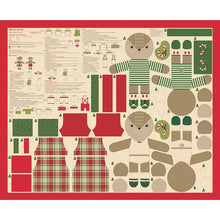 Load image into Gallery viewer, Holiday Cheer Reindeer Stuffies Project Panel by Stacy Iest Hsu for Moda Fabrics