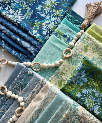 Serena Shores Fat Quarter Bundle by Robin Pickens for Moda Fabrics