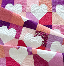 Load image into Gallery viewer, Patchwork Hearts 2 Quilt Kit