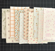 Load image into Gallery viewer, Low Volume Fat Quarter Bundle Custom Curated By Sewcial Stitch