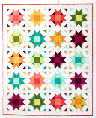 Compass Star Quilt Kit