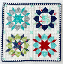 Load image into Gallery viewer, Swoon Mini Quilt 18&quot; x 18&quot;