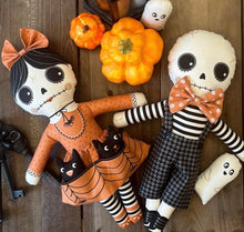 Load image into Gallery viewer, Home Sweet Haunt Doll Panel by Stacy Iest Hsu for Moda Fabrics