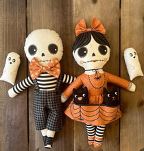 Load image into Gallery viewer, Home Sweet Haunt Doll Panel by Stacy Iest Hsu for Moda Fabrics