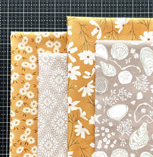 Load image into Gallery viewer, Seaglass Summer Gold and Taupe Fat Quarter Bundle by Sweetfire Road for Moda Fabrics