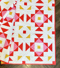 Load image into Gallery viewer, Swizzle Solid Large Throw Size Quilt by Sewcial Stitch 82&quot; x 82&quot;