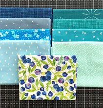 Load image into Gallery viewer, Blue Fat Quarter Destash Bundle-9 FQ&#39;s