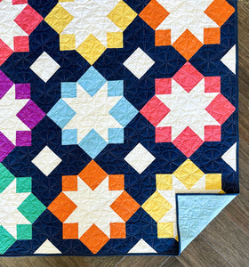 Stellar Mosaic Quilt Kit-Throw size