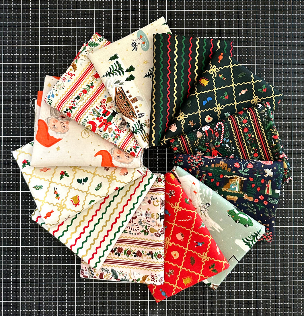 Holiday Classics IV Layer Cake by Rifle Paper Co for Cotton and Steel