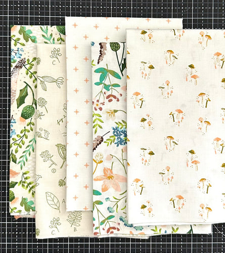 Wildwood Wander Low Volume Fat Quarter Bundle by Katherine Lenius for Riley Blake Designs