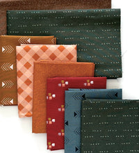 Load image into Gallery viewer, Pumpkin Pop Fat Quarter Quilt Kit by Sewcial Stitch Throw Size