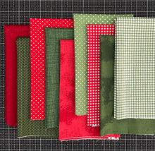 Load image into Gallery viewer, Team Santa Reindeer White Throw Quilt Kit