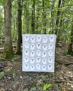 PREORDER for October Ghost Quilt Kit by Sewcial Stitch, Throw Size