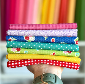 Shimmer Sky Bright Quilt Kit Small and Large Throw Options
