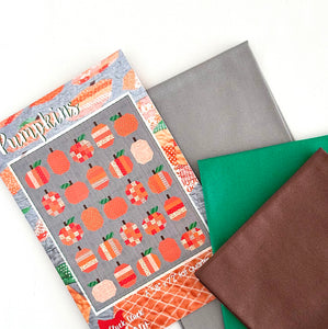 Pumpkins Quilt Kit by Sewcial Stitch, a Cluck Cluck Sew Pattern