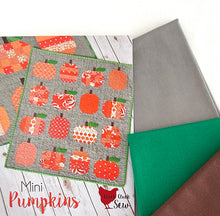 Load image into Gallery viewer, Mini Pumpkins Quilt Kit by Sewcial Stitch, a Cluck Cluck Sew Pattern
