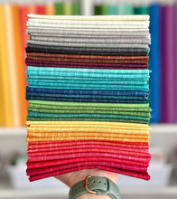 Load image into Gallery viewer, Grasscloth Rainbow Half Yard Bundle by Heather Peterson for Riley Blake Designs
