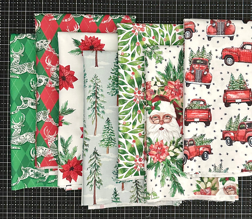 Christmas Traditions Fat Quarter Bundle by Paintbrush Studios