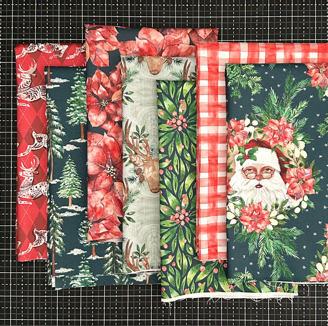 Christmas Traditions Fat Quarter Bundle by Paintbrush Studios