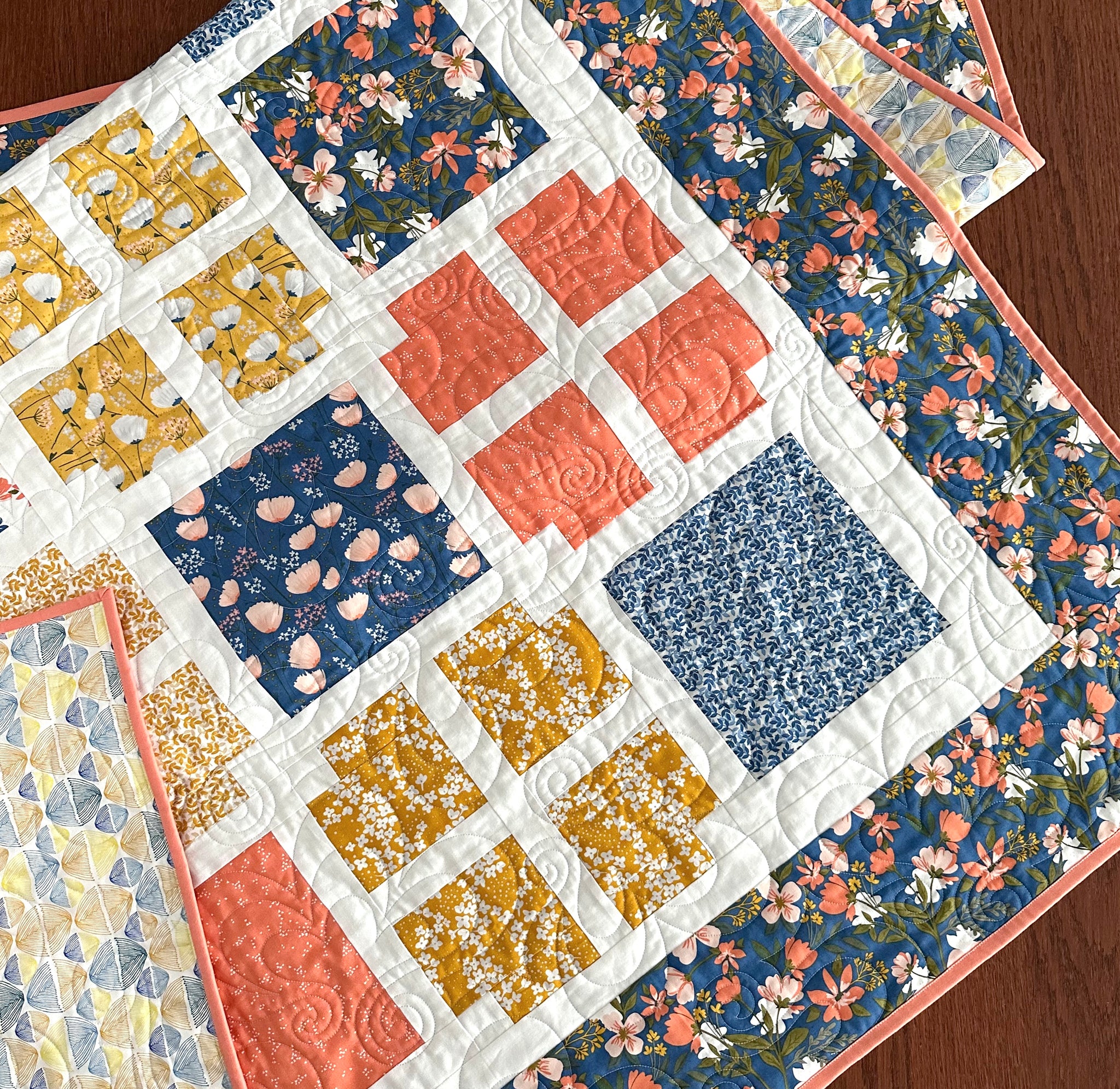 Window Pane Throw Quilt Kit - Pattern by Lindsey Weight of Primrose Co –  Sewcial Stitch
