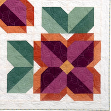 Load image into Gallery viewer, Sunny Blooms Throw Quilt Kit - Pattern by In The Light Quilts