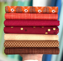 Load image into Gallery viewer, Harvest Fat Quarter Bundle Custom Curated by Sewcial Stitch