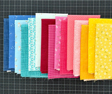 Load image into Gallery viewer, Vibrance Fat Quarter Bundle Custom Curated by Sewcial Stitch