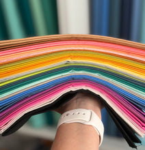 Load image into Gallery viewer, Show and Tell Rainbow Confetti Cotton Solid Fat Quarter Bundle Custom Curated by Sewcial Stitch
