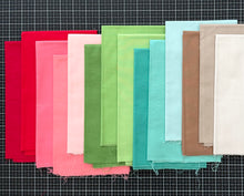 Load image into Gallery viewer, Hummingbird Confetti Cotton Solid Fat Quarter Bundle Custom Curated by Sewcial Stitch