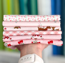 Load image into Gallery viewer, Whimsical Woodland Pink Fat Quarter Bundle by Tasha Noel for Riley Blake Designs