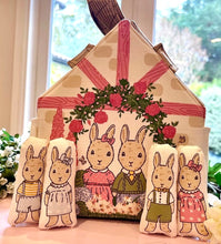 Load image into Gallery viewer, My Secret Garden Bunny Cottage Project Panel by Stacy Iest Hsu for Moda Fabrics
