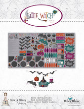 Load image into Gallery viewer, Little Witch Halloween Party Felt Accessories Panel by Jennifer Long for Riley Blake Designs