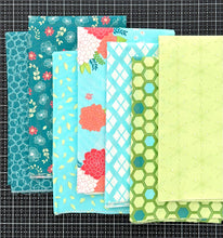Load image into Gallery viewer, Honeyed Horizon Green And Blue Fat Quarter Bundle by Keri Anguiano for Moda Fabrics