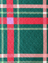 Load image into Gallery viewer, Upscale Plaid Throw Quilt Kit - Pattern by Lo and Behold Stitchery