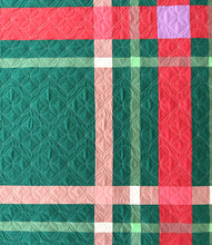 Load image into Gallery viewer, Upscale Plaid Throw Quilt Kit - Pattern by Lo and Behold Stitchery