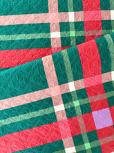 Load image into Gallery viewer, Upscale Plaid Throw Quilt Kit - Pattern by Lo and Behold Stitchery