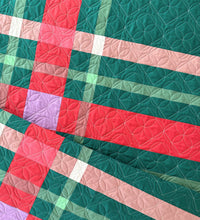 Load image into Gallery viewer, Upscale Plaid Throw Quilt Kit - Pattern by Lo and Behold Stitchery