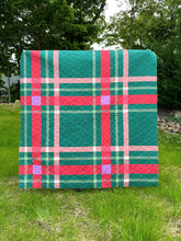 Load image into Gallery viewer, Upscale Plaid Throw Quilt Kit - Pattern by Lo and Behold Stitchery