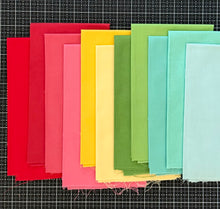 Load image into Gallery viewer, Bloomsberry Confetti Cotton Solid Fat Quarter Bundle Custom Curated by Sewcial Stitch