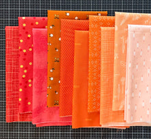 Load image into Gallery viewer, Mini Pumpkins Quilt Kit by Sewcial Stitch, a Cluck Cluck Sew Pattern