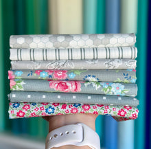 Load image into Gallery viewer, Gray Stitch Fat Quarter Bundle by Camille Roskelley for Moda Fabrics