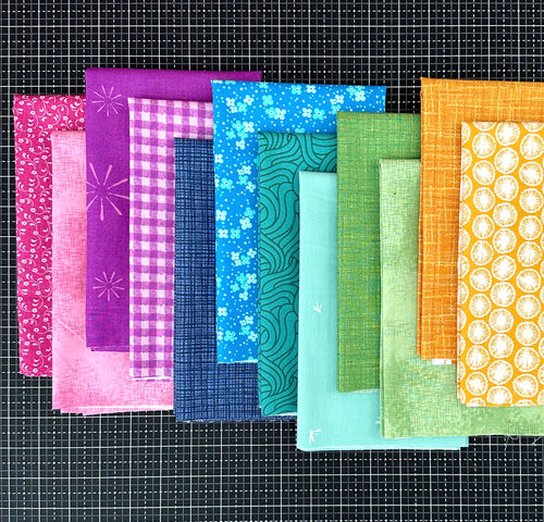 Skittles Fat Quarter Bundle Custom Curated by Sewcial Stitch
