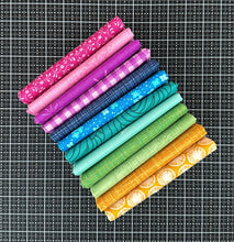 Load image into Gallery viewer, Skittles Fat Quarter Bundle Custom Curated by Sewcial Stitch