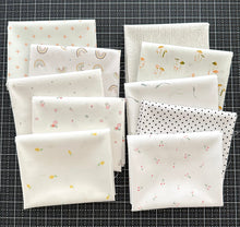 Load image into Gallery viewer, Low Volume Fat Quarter Bundle Custom Curated By Sewcial Stitch