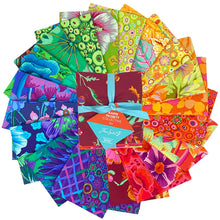 Load image into Gallery viewer, Kaffe Fasset Collective Spectrum Rainbow Charm Pack 5" x 5" Squares Free Spirit Fabrics