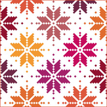 Load image into Gallery viewer, Knitted Star Quilt Kit Throw - Warm